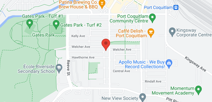 map of 306 2339 SHAUGHNESSY STREET